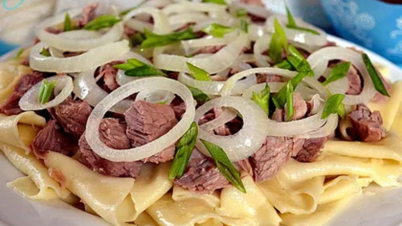 MEN'S RECIPE FOR BESHBARMAK|KAZAKH ZHIGIT DISHES!