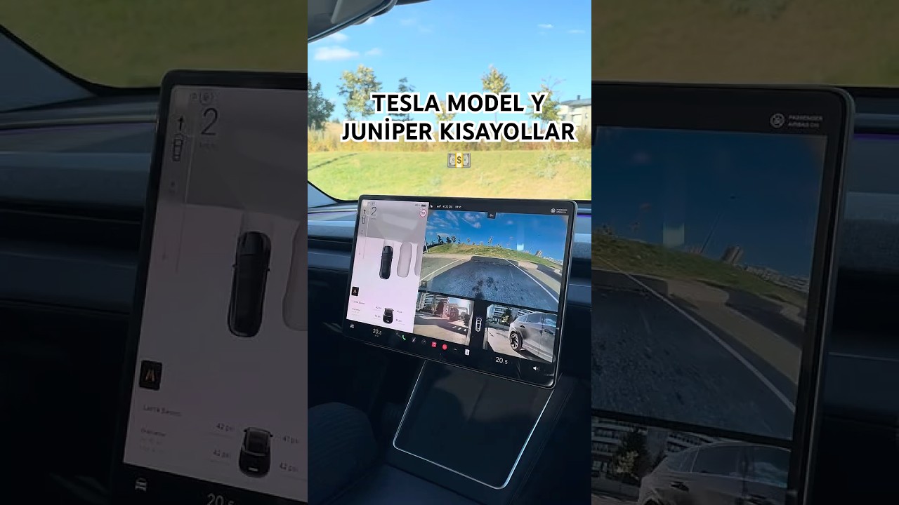 Tesla Model Y Juniper Kısayollar #keşfet #tesla #car #modelyjuniper #araba