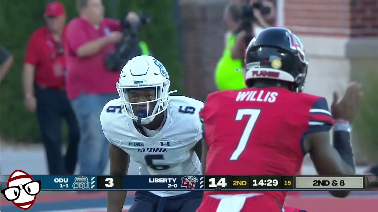 Malik Willis (Liberty QB) vs Old Dominion (2021)