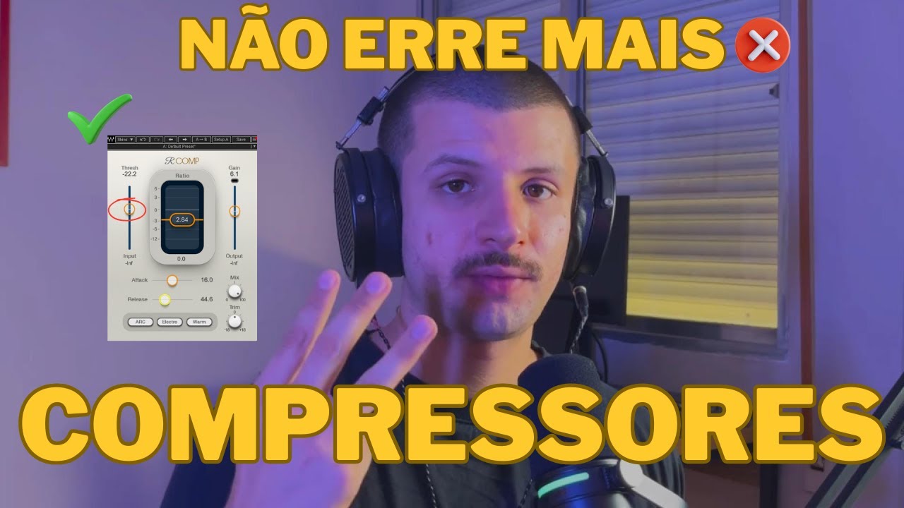 3 dicas pra NÃO ERRAR MAIS na hora de comprimir
