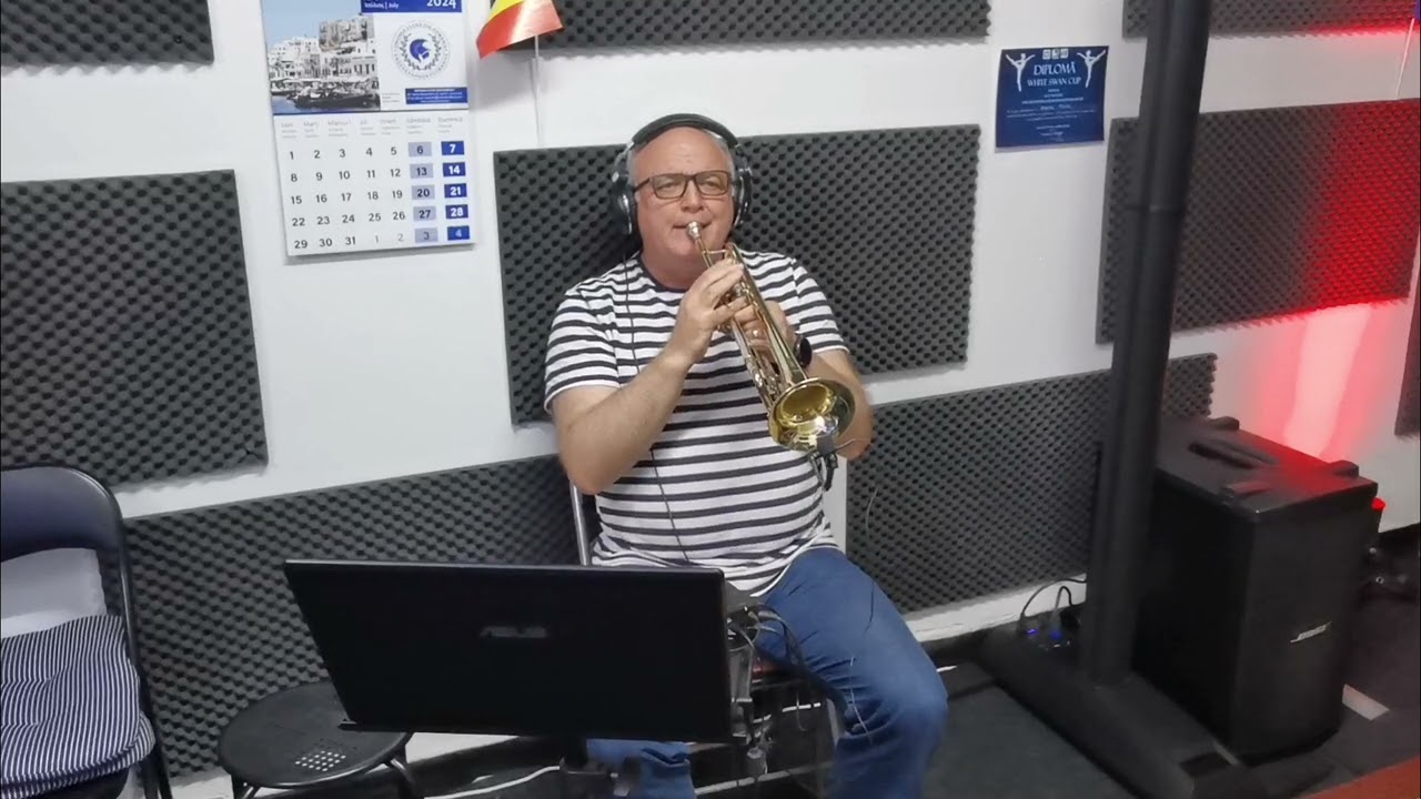 Dealu-i deal și valea-i vale - Enache Adrian trompetă.