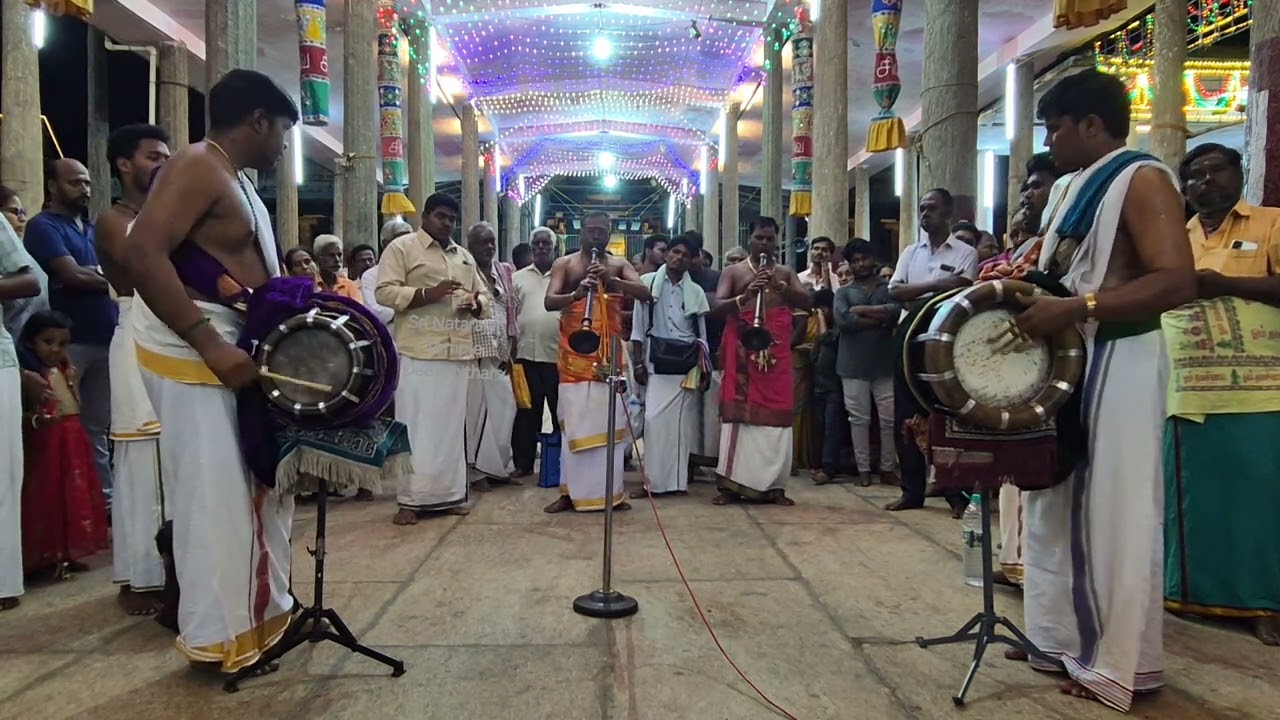 Aani Thirumanjanam Festival 7th day Nadhaswaram Sri Natarajar Temple Chidambaram Tamilnadu india