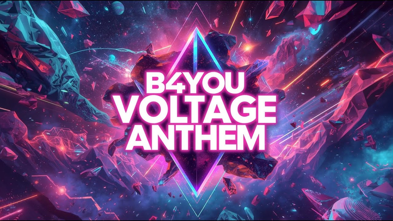 B4You - Voltage Anthem [Fully Original Suno Generated A.I Track] #electronicdancemusic