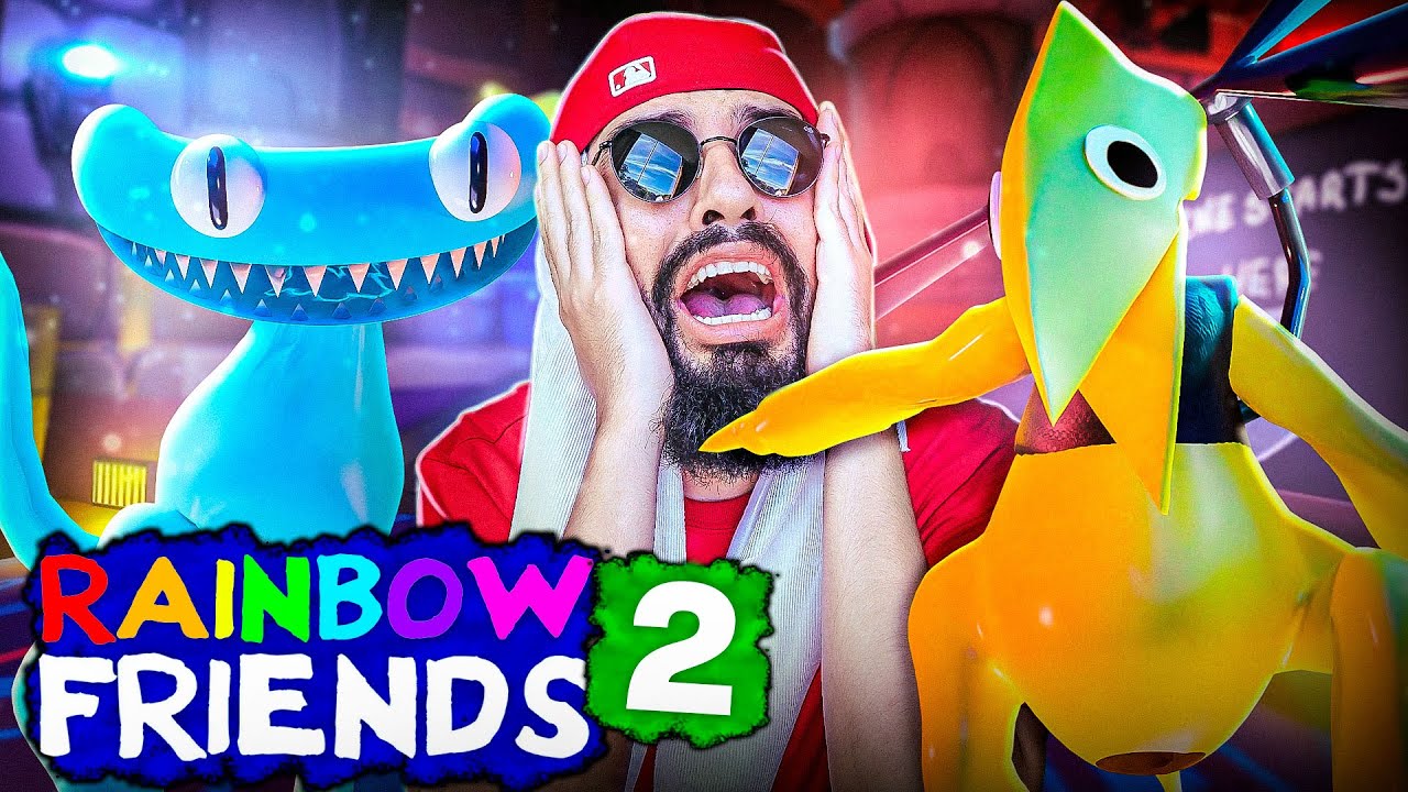 Mussoumano Vs. Cyan e Yellow do Rainbow Friends 2