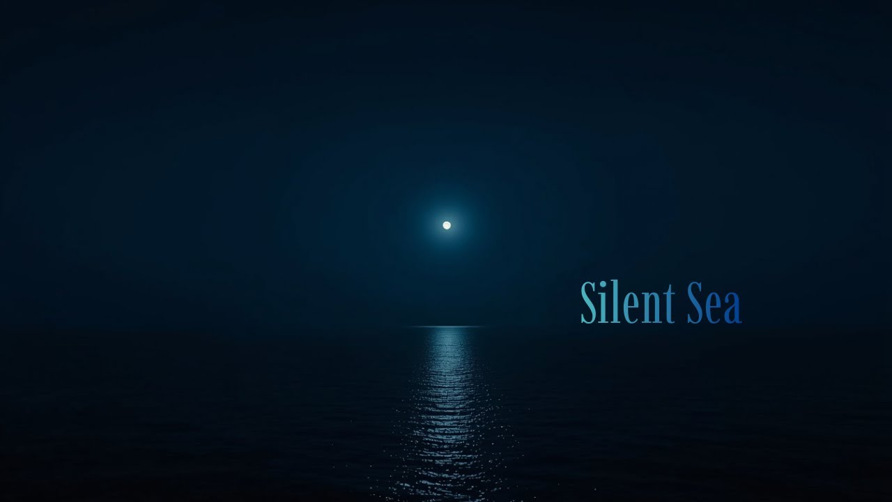 Silent Sea 🌙 Deep Sleep Music | Calm Night Over the Ocean (3 Hours)
