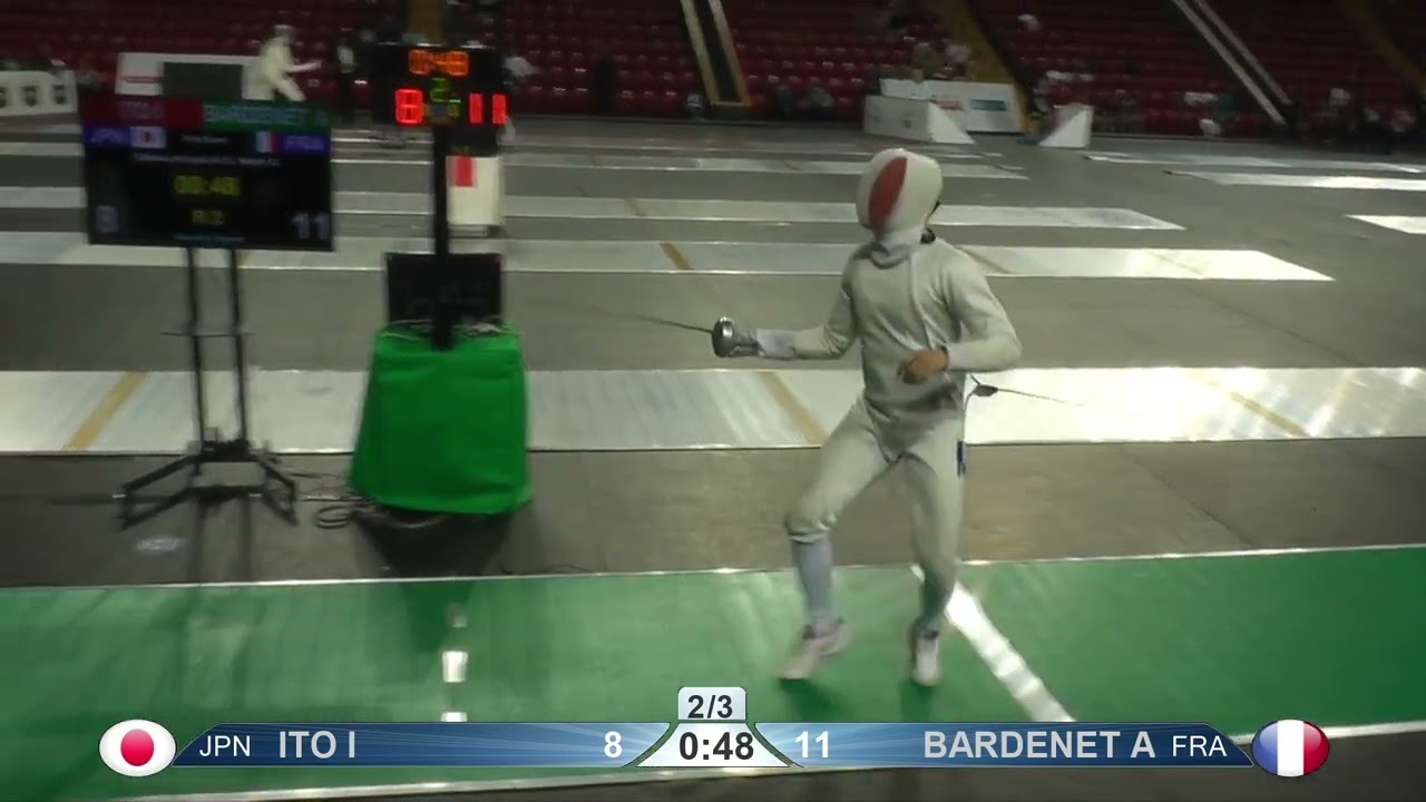 2022 104 T32 12 M E Individual Tbilisi GEO WC GREEN ITO JPN vs BARDENET FRA
