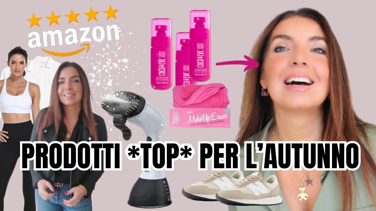 Cosa COMPRARE su AMAZON: i miei *BESTSELLER* AMAZON per la TRANSIZIONE e l'AUTUNNO