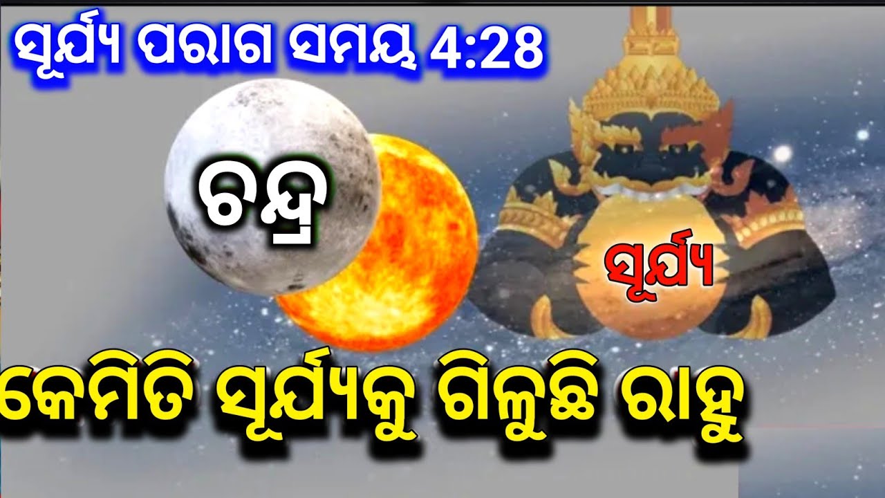 Solar Eclipse Time Table Odisha || Solar Eclip || Surya Parag Time Table || Surya Parag