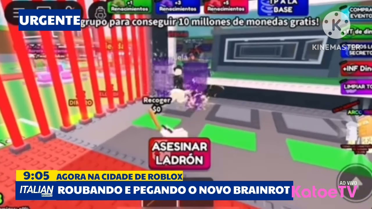 ROUBANDO E PEGANDO O NOVO BRAINROT | Italian Brainrot | (21/01/2026) | KatoeTV Jornalismo