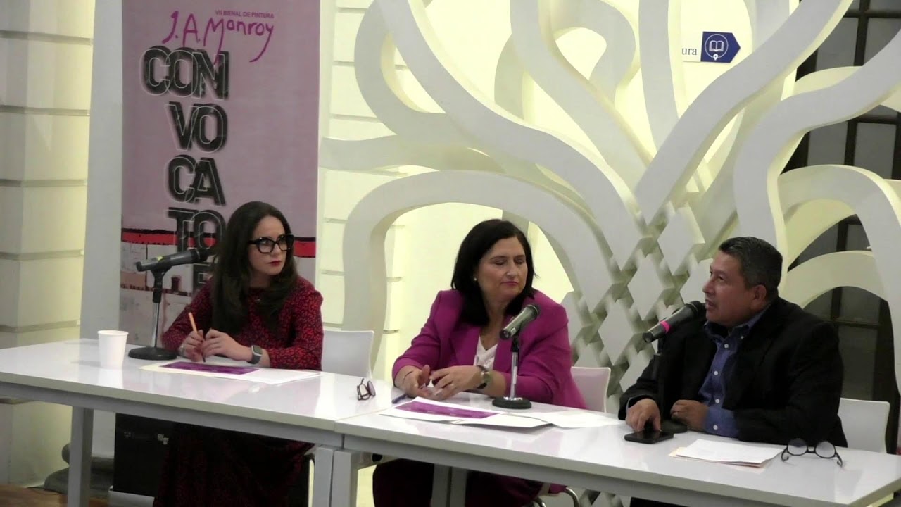 Rueda de Prensa Ganadores de la VII Bienal de Pintura José Atanasio Monroy 2024