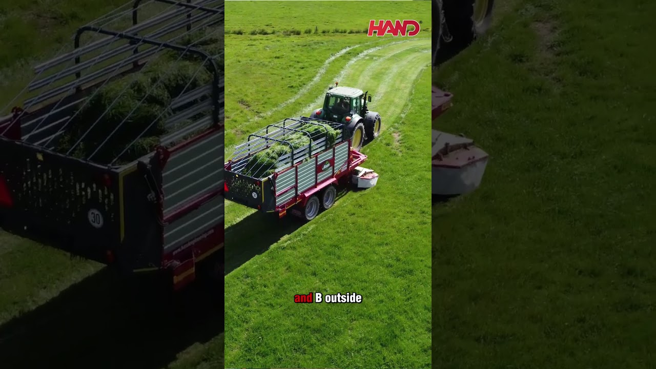 Catching up with Meade farm's dairy farm manager Patrick about our Grass Hog Grazer GH80 #farming