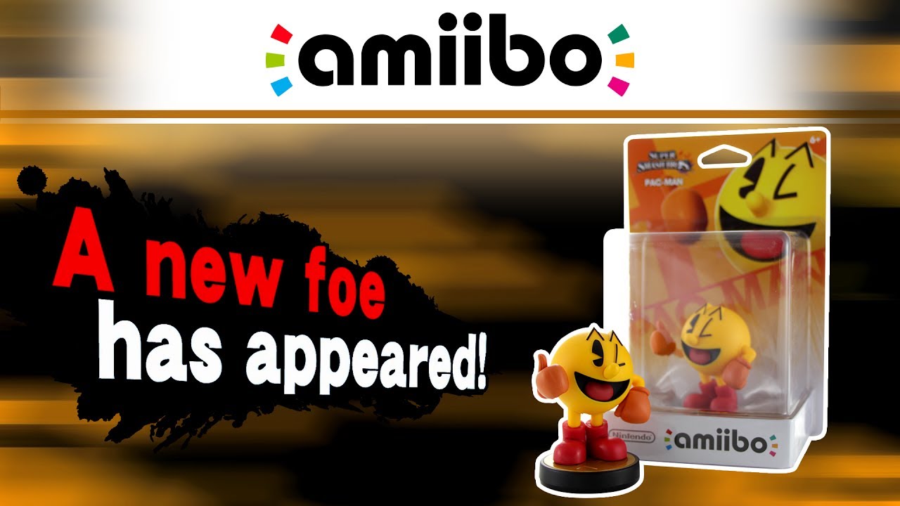 Amiibo: Pac-Man (Super Smash Bros Wii U and 3DS)