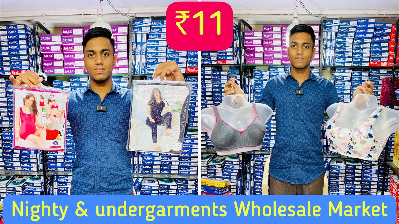 Undergarments Wholesale Market in Mumbai | 6 month ki Guarantee Ke Sath |