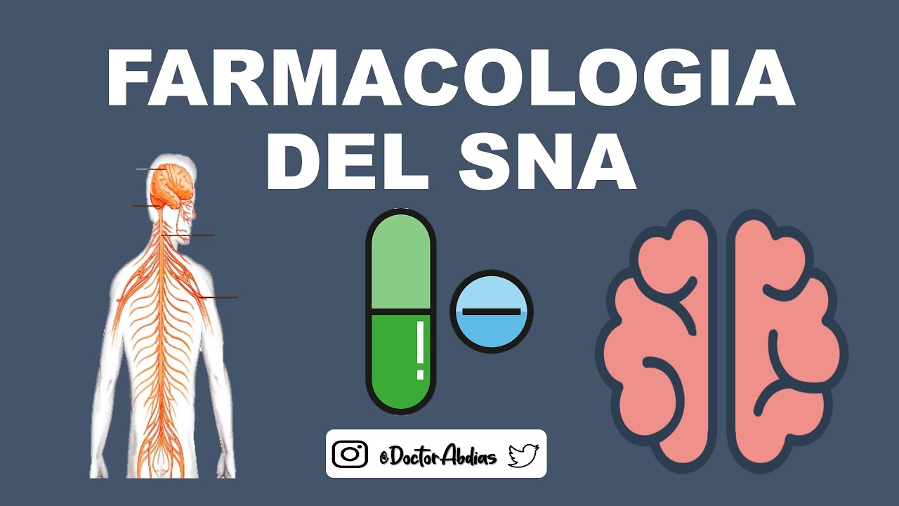 ¡FARMACOLOGIA DEL SISTEMA NERVIOSO AUTONOMO COMO NUNCA TE LO HABIAN EXPLICADO!