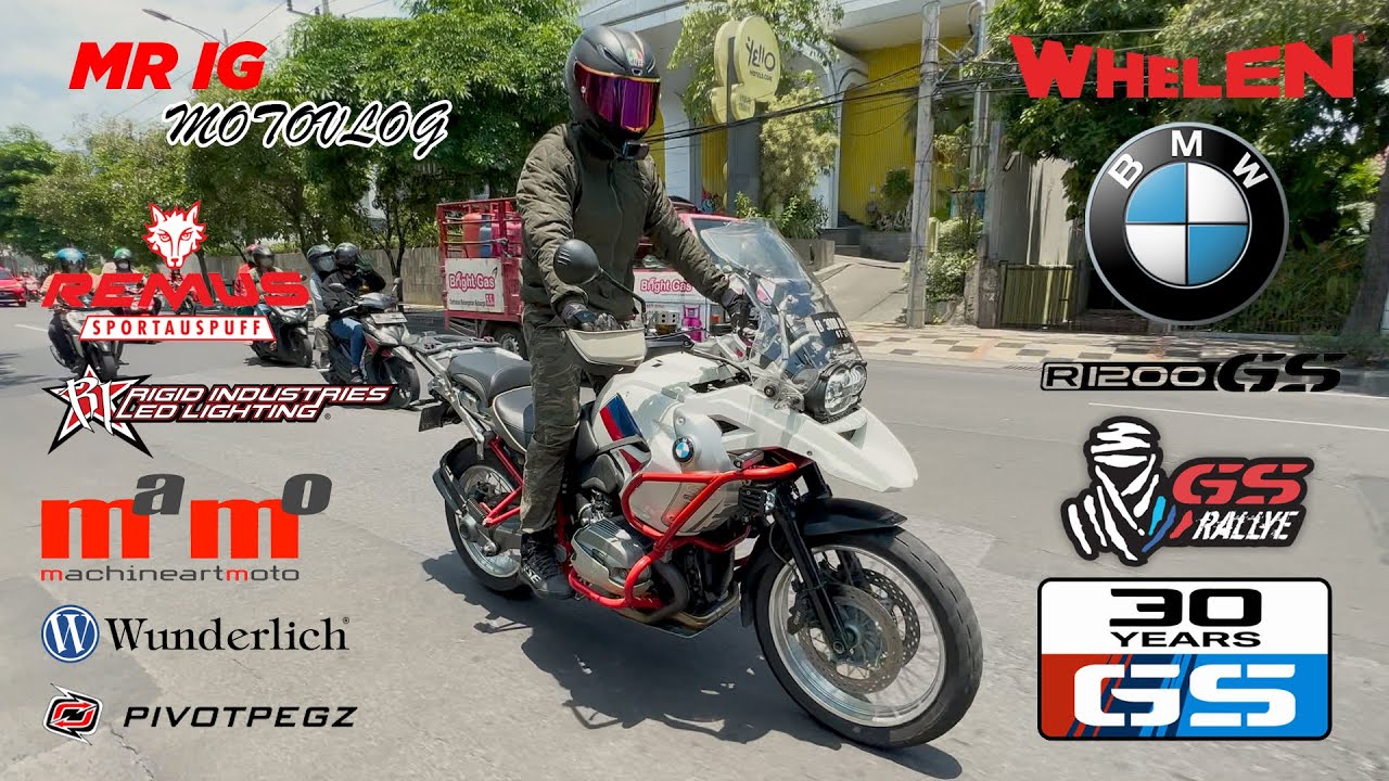 MOTOVLOG: #159 FULL REVIEW & TEST RIDE MASIH NYAMAN!, 2012 BMW R 1200 GS RALLYE K25 30th ANNIVERSARY
