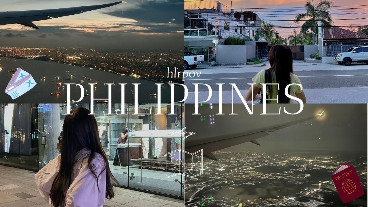 philippines vlog | travel with me, airports, fun
