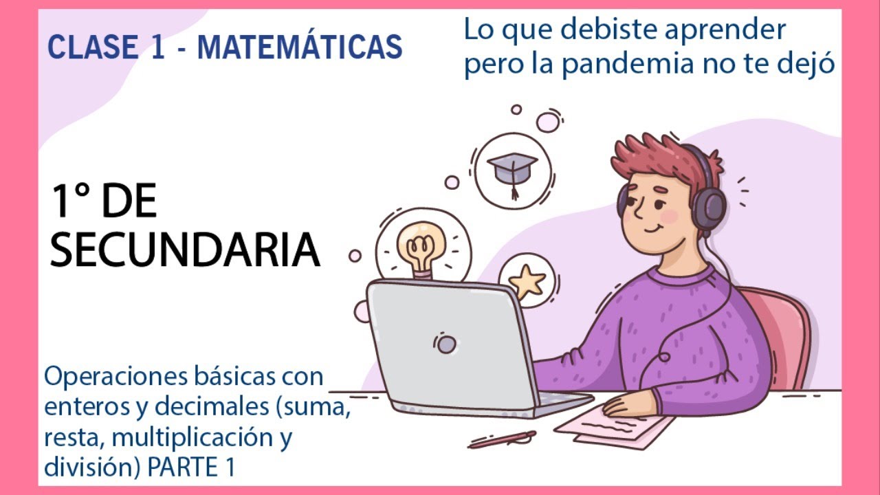 🔴 En Vivo  | Clase 1 - 1&deg; de Secundaria