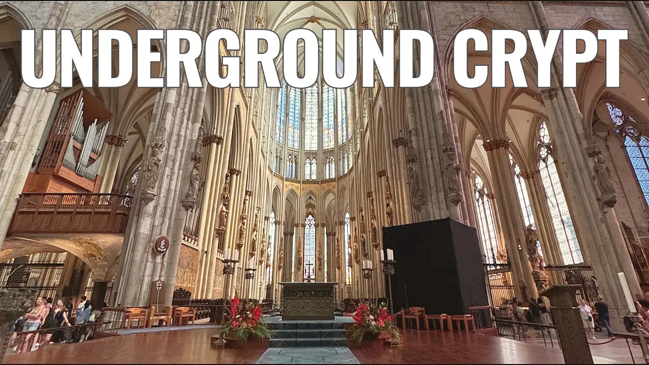 Великолепный Кёльнский собор (Kölner Dom) - Крипта и захоронение архиепископа 3 из 4