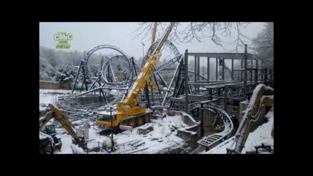 The Smiler @ Alton Towers - Blue Peter Mini Documentary & Onride/Offride Footage (16th May 2013)