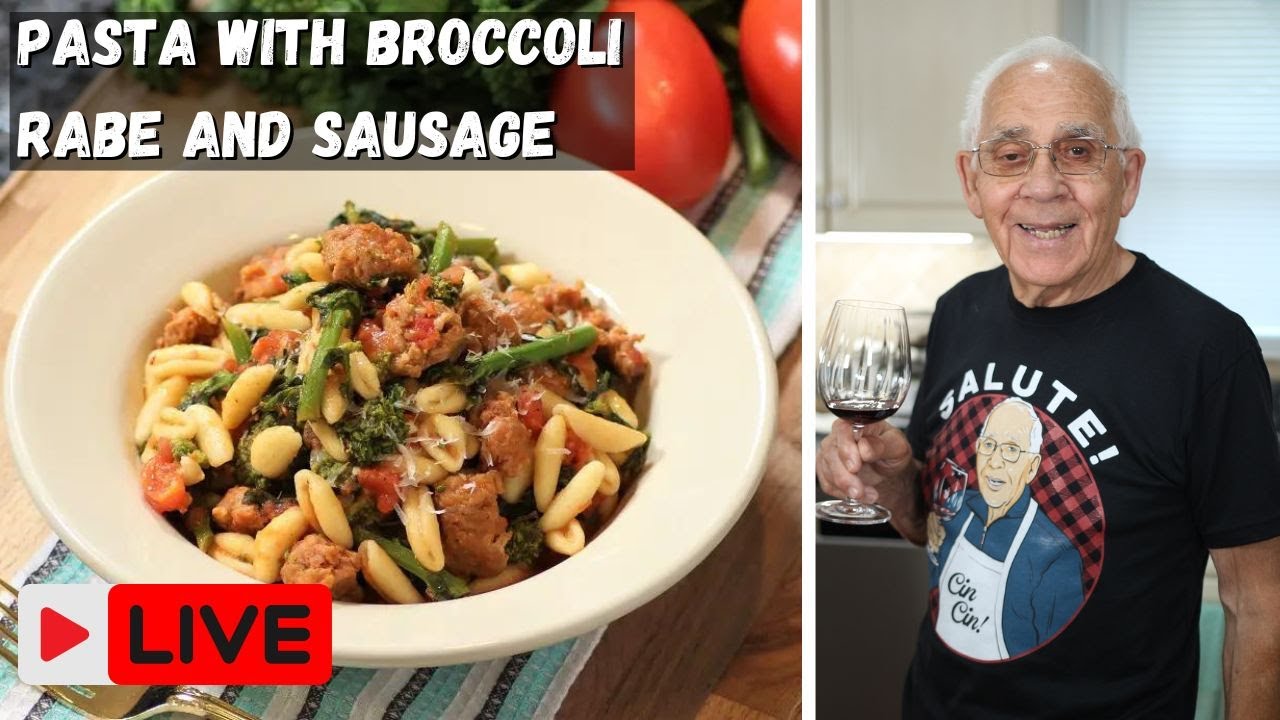 Pasta with Broccoli Rabe and Sausage by Pasquale Sciarappa