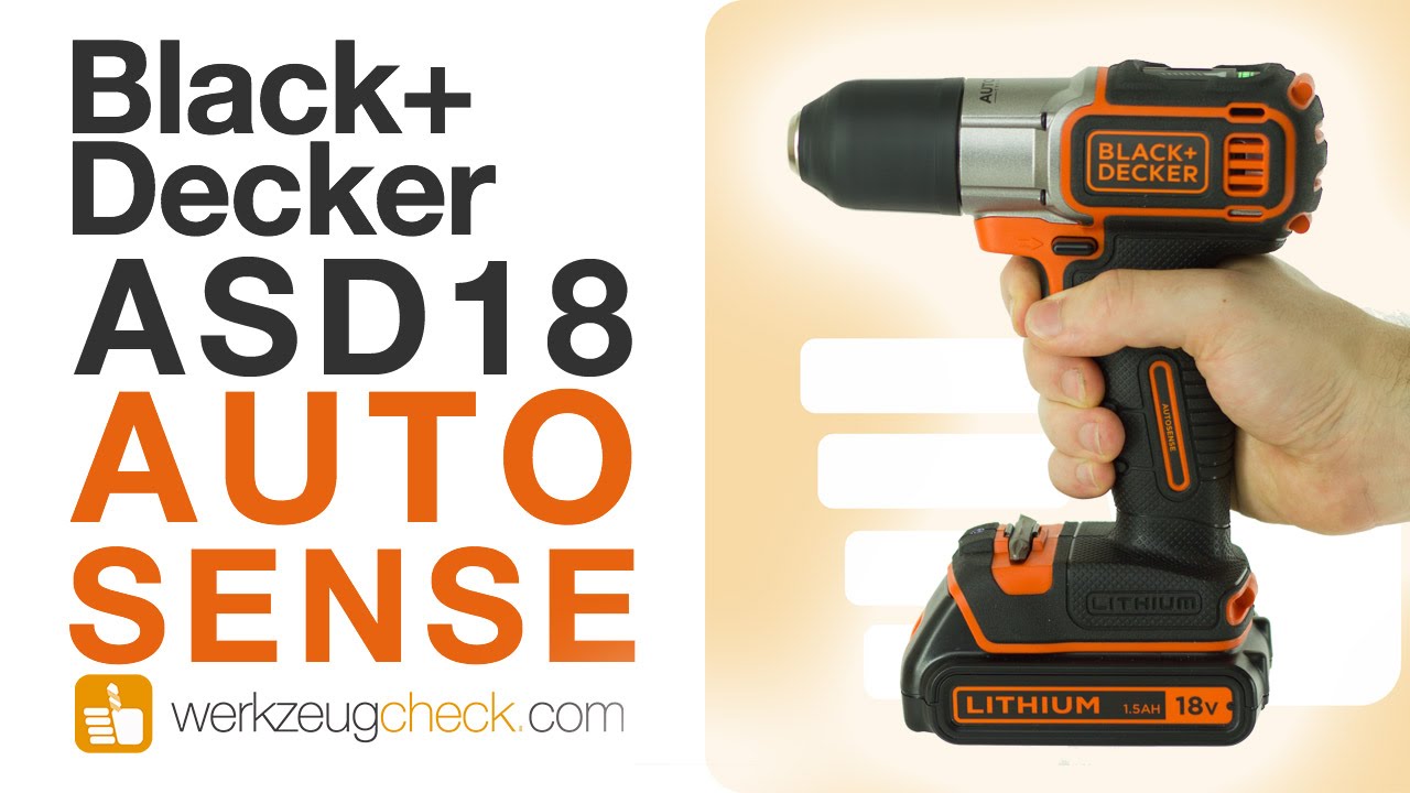 Was kann Autosense? (Black+Decker ASD18 im Praxistest)
