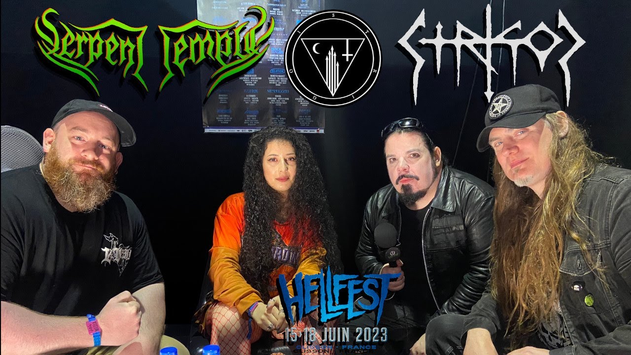 Strigoi Interview + Psycard Reading - W/ Chris Casket & Ben Ash - Hellfest 2023