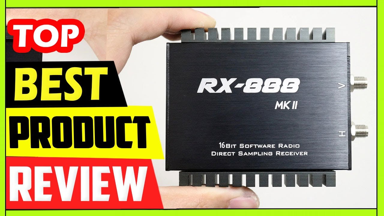 Best RX888 Plus RX-888 MKII SDR Radio Receiver Review
