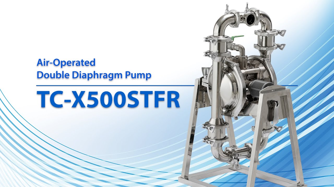 IWAKI Air-Operated Double Diaphragm Pump TC-X500STFR