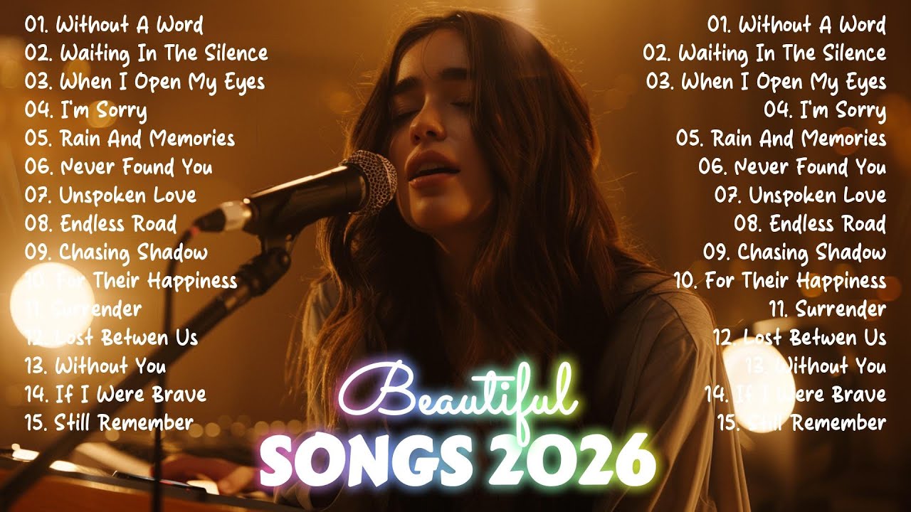 Heartfelt Love Songs ❤️ Soft, Calm & Romantic Love – Top Songs Playlist