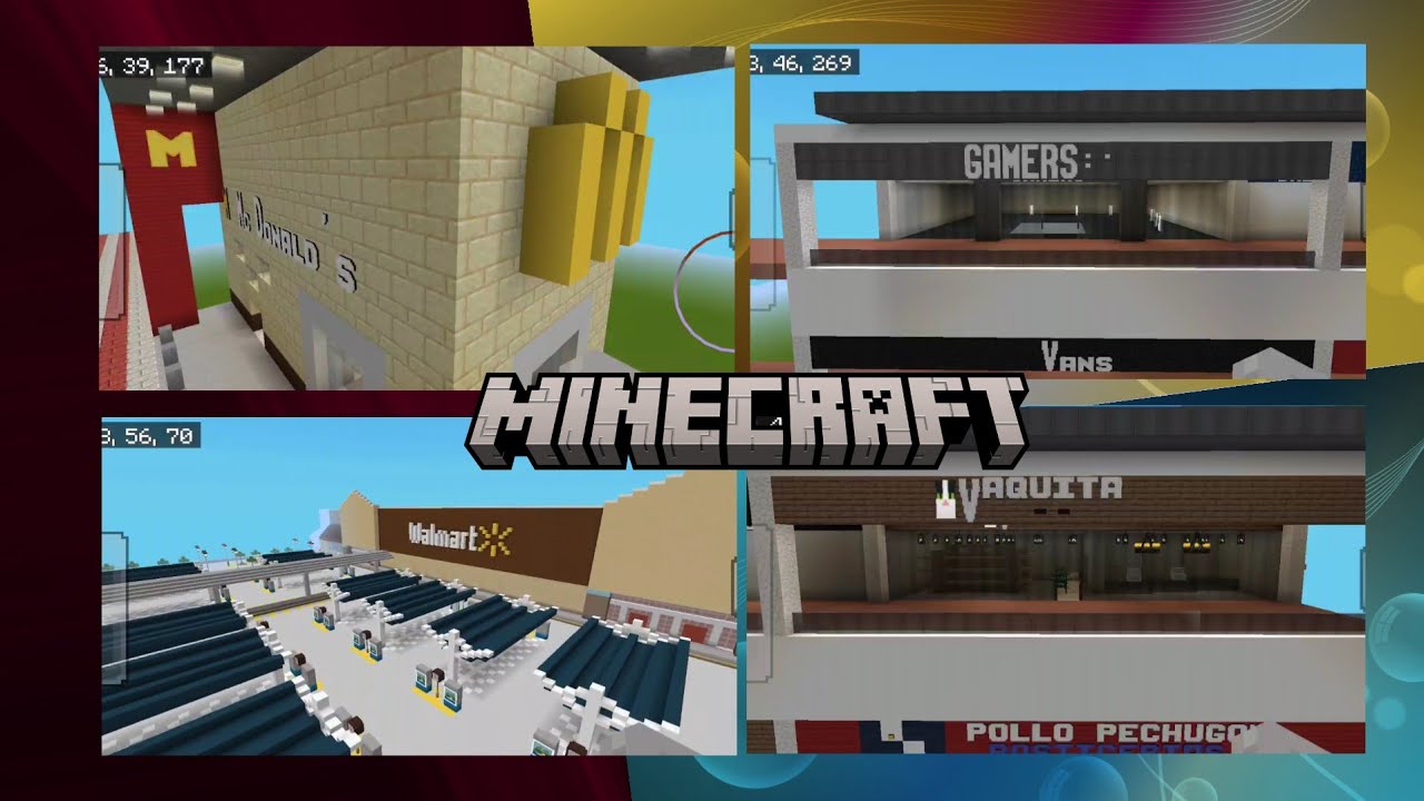 Avances de la cuidad mejorada en Minecraft en Enero