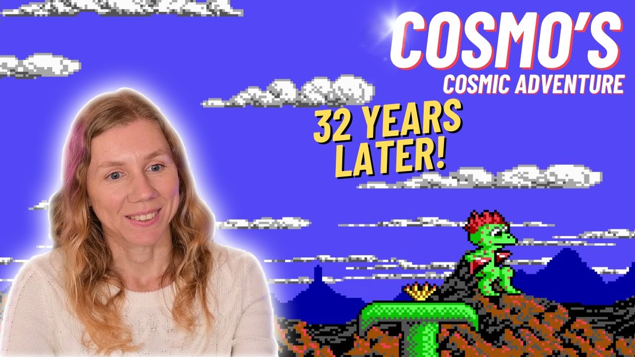 COSMO'S COSMIC ADVENTURE Who remembers THIS GUY? | Episode 1, Level 1 & 2 (Classic Gameplay)