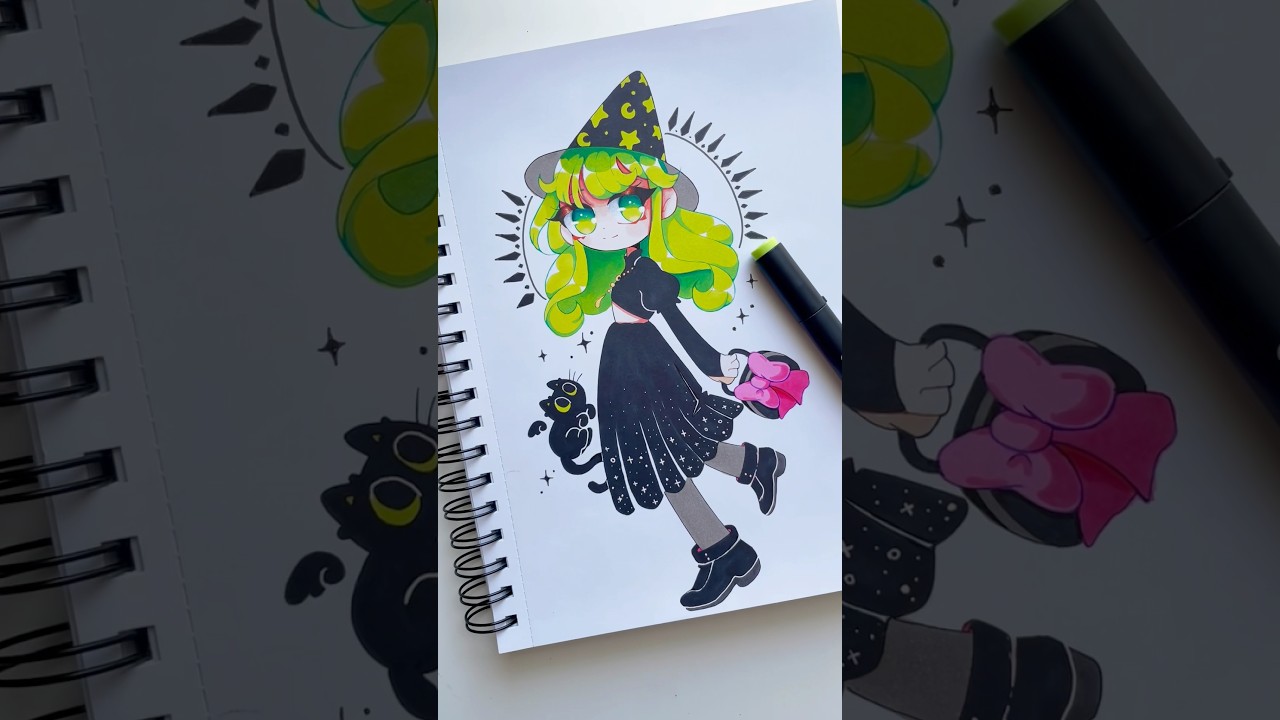 Drawing with OLO markers!