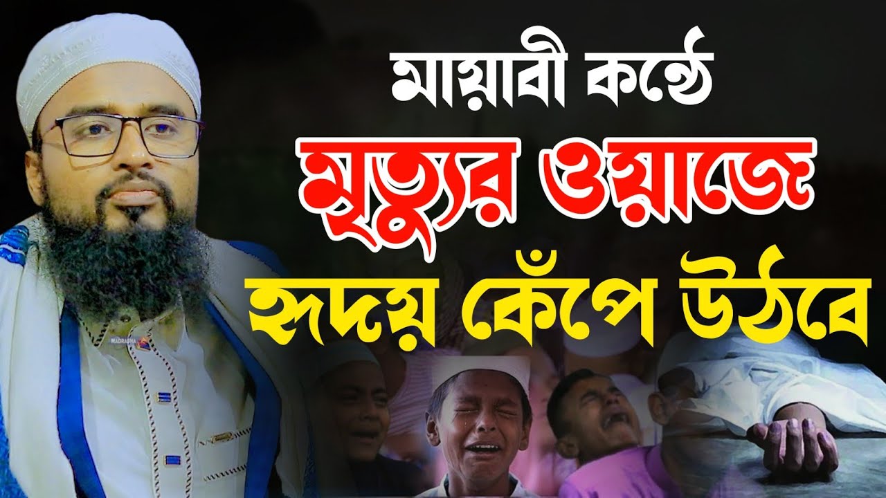 মায়াবী কন্ঠে মৃত্যুর ওয়াজে হৃদয় কেঁপে উঠবে | মাওলানা আব্দুর রহিম আল হোসাইনী
