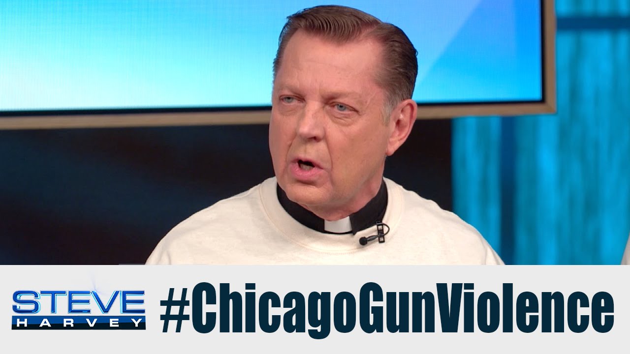 Father Pfleger: It’s A War Zone In Chicago || STEVE HARVEY