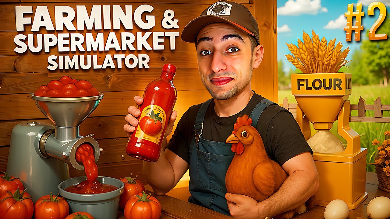 🍅 Արտադրեցինք մեր ԿԵՏՉՈՒՊԸ ու սկսեցինք վաճառքը 🛒 | Farming Sim