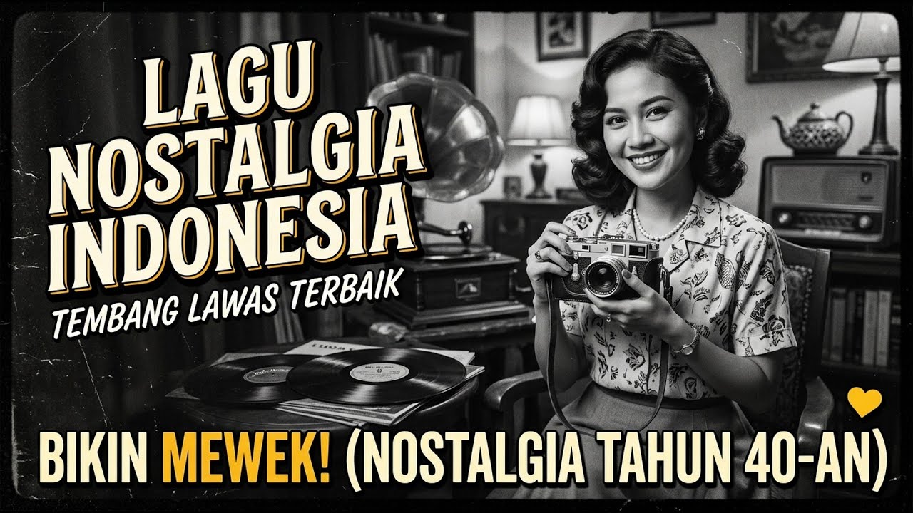 Keroncong Jadul Tahun 40an | Lagu Merdu yang Bikin Rindu dan Membawa Ingatan