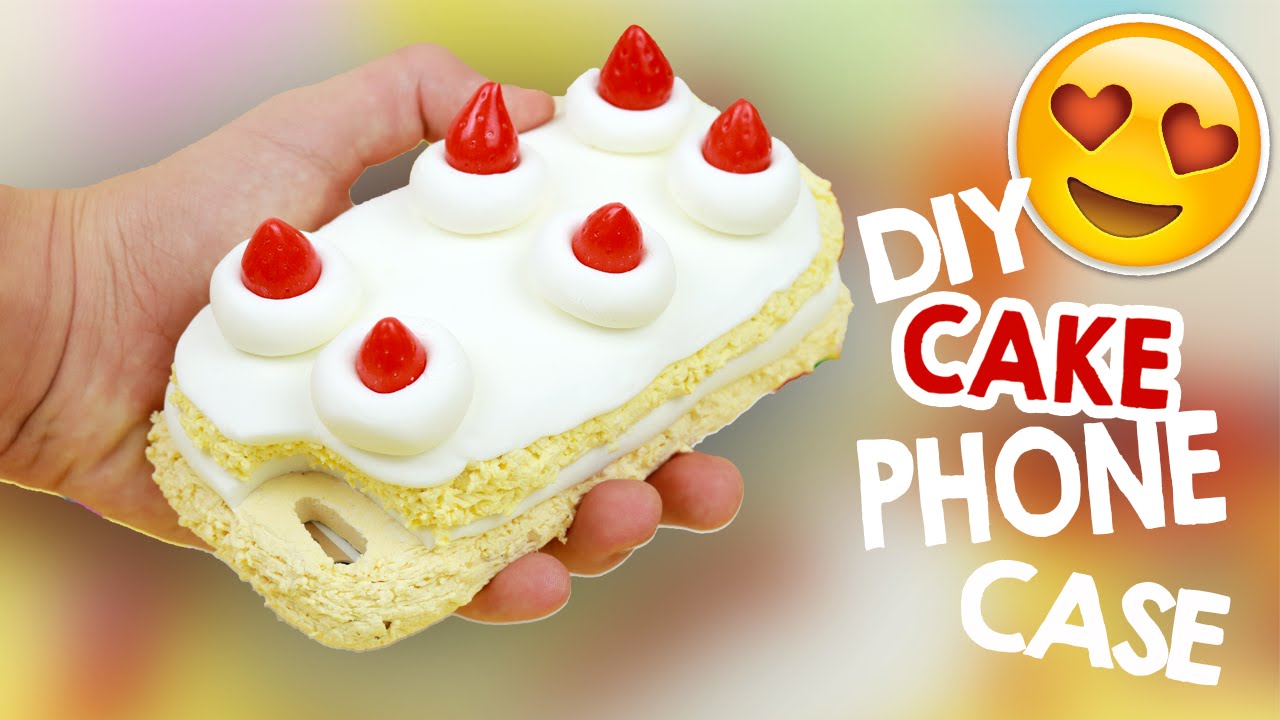 DIY | Strawberry Shortcake Phone Case Tutorial + 100K SUBSCRIBERS! 😍