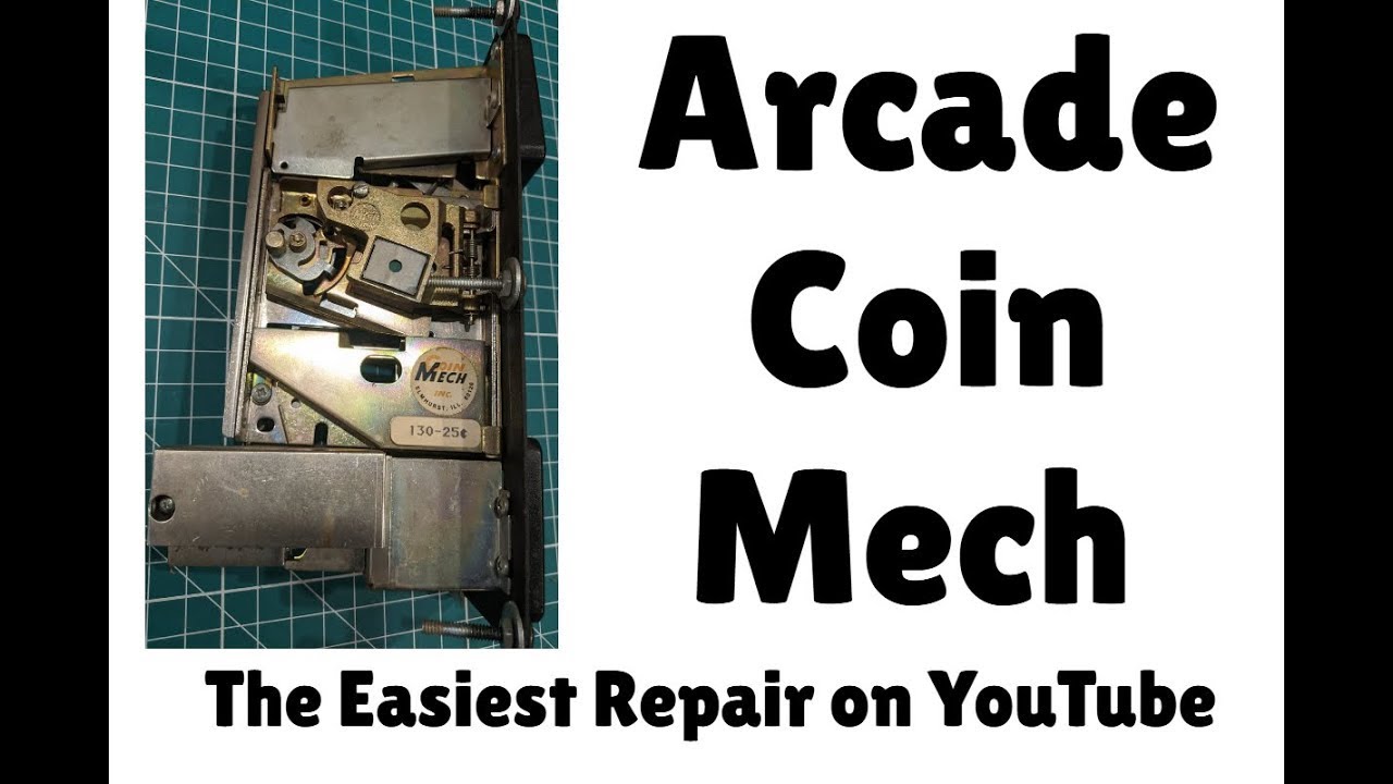 Arcade Coin Mechanism  - The Easiest Repair on YouTube