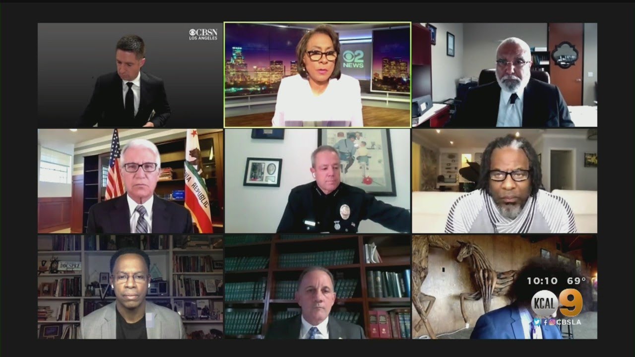 CBSN Los Angeles Hosts Virtual Town Hall To Discuss Police Reform And Social Justice