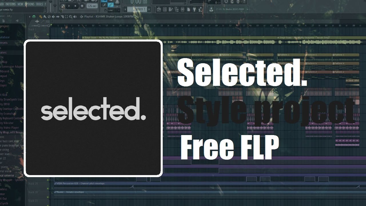 (Free Full FLP) Selected and Futurism Style Project - FL Studio Template like Calippo, Beave