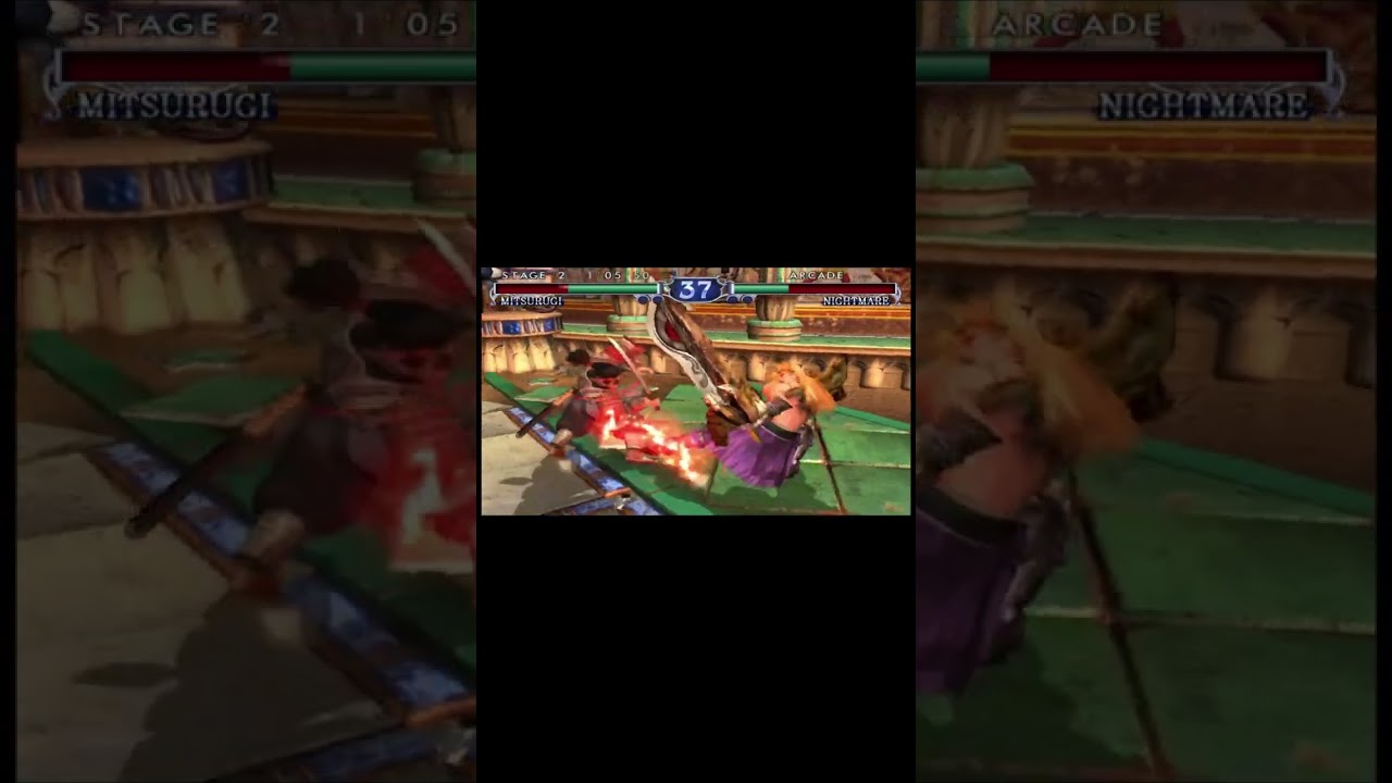 Soul Calibur II Mitsuruci Vs Nightmare