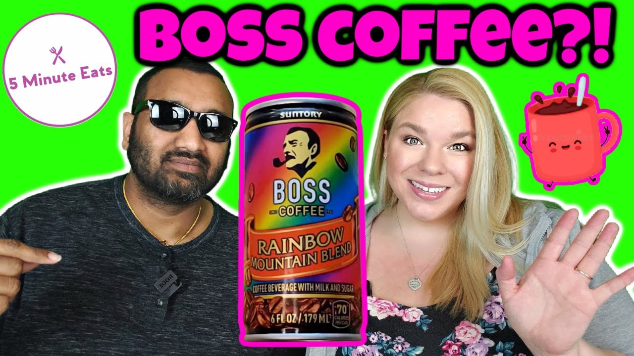 Suntory Boss Coffee Rainbow Mountain Blend Review