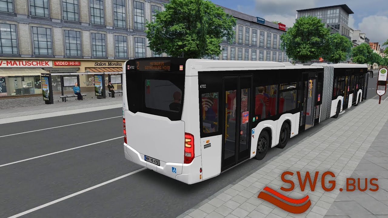 OMSI 2 Gothenberg V2 MODERN | Metrobuslinie 2 mit dem CapaCity ☆ Let's Play OMSI 2 | 