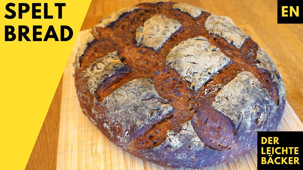 How to make a german bread yourself | German spelt flour bread
