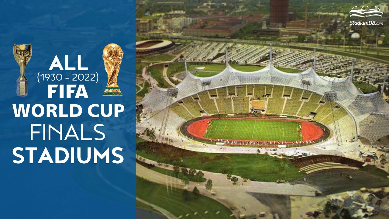 🏆 Все стадионы финалов чемпионата мира по футболу FIFA (1930–2022)