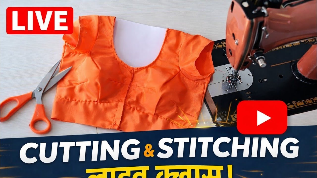 Blouse cuting  and stitching