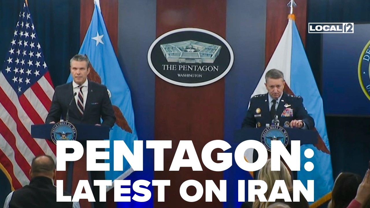 Pentagon Press Conference: What Leaders Said About Iran Conflict