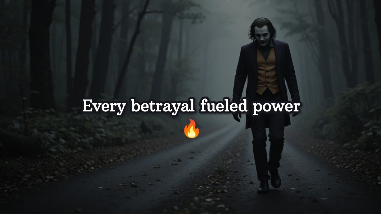 Pain Made You Legendary | Joker Wisdom 🔥 The Power of Turning Pain Into Strength