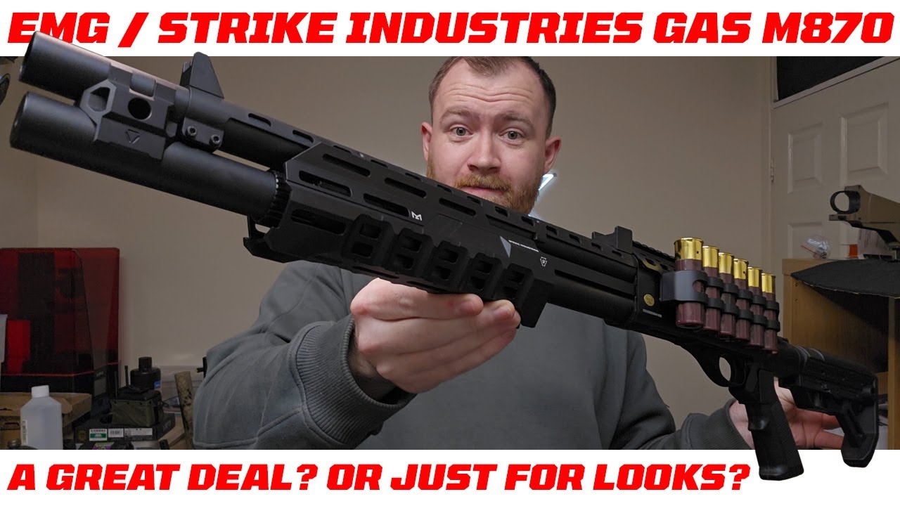 EMG/Golden Eagle Strike Industries M870 Gas Shotgun!