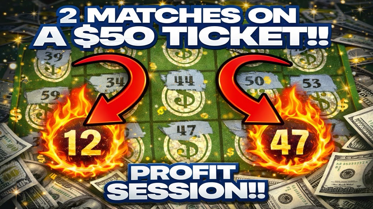‼️PROFIT SESSION‼️I Found 2 MATCHES On A $50 TICKET‼️Jumbo Bucks Extravaganza💲Georgia Lottery